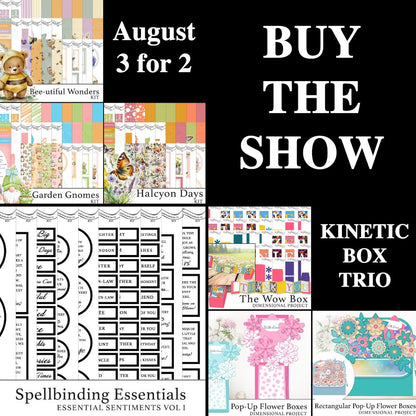 The Crafty Witches - Buy the Show Offer - August Kintetic Essentials