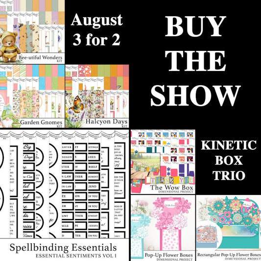The Crafty Witches - Buy the Show Offer - August Kintetic Essentials