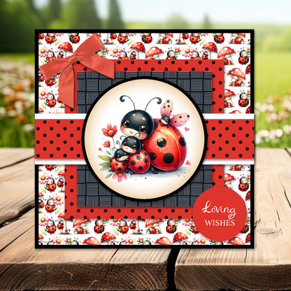 The Crafty Witches - Ladybug Ball Digital Kit
