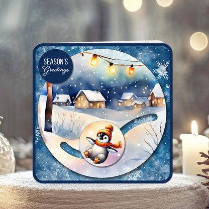 The Crafty Witches - Penny Slider Christmas Cards Kit
