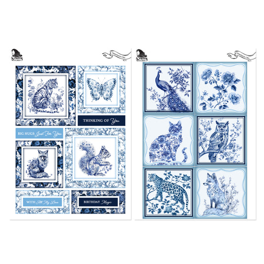 The Crafty Witches - Chinoiserie Chic, Dino-roar-some & Feline Florals Download Kits