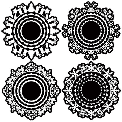 The Crafty Witches - Christmas Doilies Vol I SVG Bundle