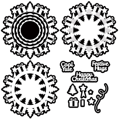 The Crafty Witches - Christmas Doilies Vol I SVG Bundle
