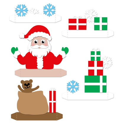 The Crafty Witches - Christmas Presents Pop-up Boxes PDF & SVG Files