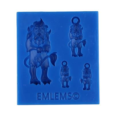 Emlems - Oz Cowardly Lion Jewellery Set Silicone Mould