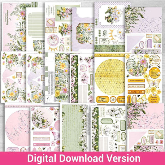 Debbi Moore Designs - Butterfly Meadow Concept Cardmaking Digital Download