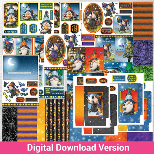 Debbi Moore Designs - Enchanted Gnomes Cardmaking Digital Download