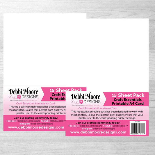 Debbi Moore Designs - Printable Card 250gsm (30 A4 sheets)