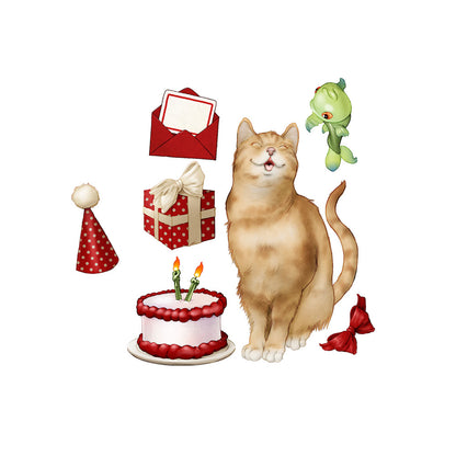 Debbi Moore Designs - Match It A Cat for All Occasions Die Set 1 & Cardmaking Kit