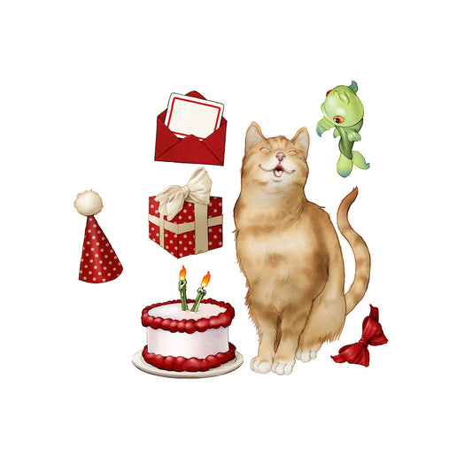 Debbi Moore Designs - Match It A Cat for All Occasions Die Set 1 & Cardmaking Kit