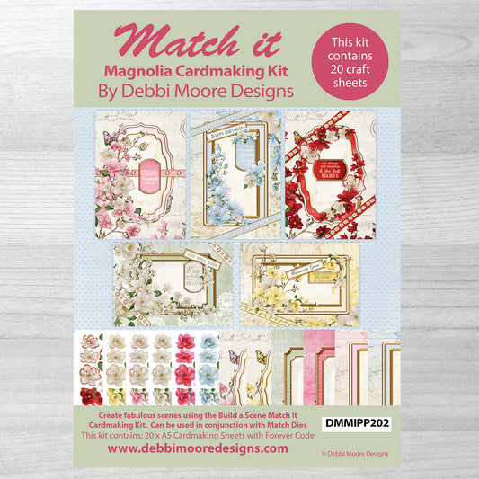 Debbi Moore Designs - Match It Magnolia Dreams Cardmaking Kit