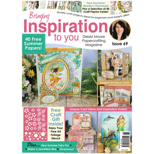 Debbi Moore Designs - Bringing Inspiration to You Crafting Kit Issue 69