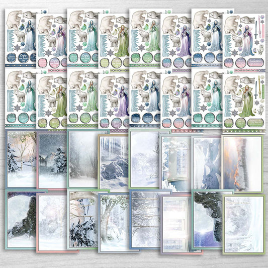 Debbi Moore Designs - Match It Build A Scene Ice Queen Cardmaking Kit