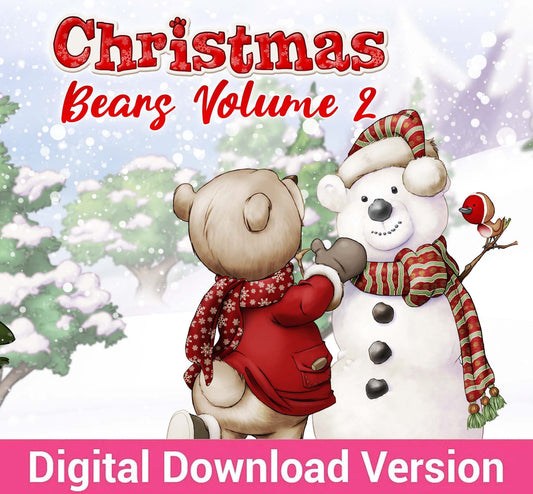Debbi Moore Designs - Christmas Bears Vol 2 Digital Download Collection