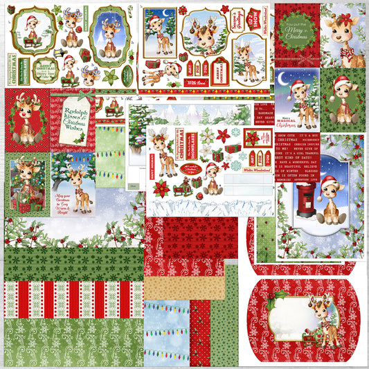Debbi Moore Designs - Christmas Giraffes Kit with Forever Code