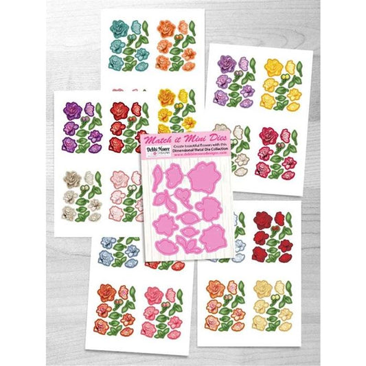 Debbi Moore Designs - Mini Match It Gardenia with Crafting Sheets and a Forever Code