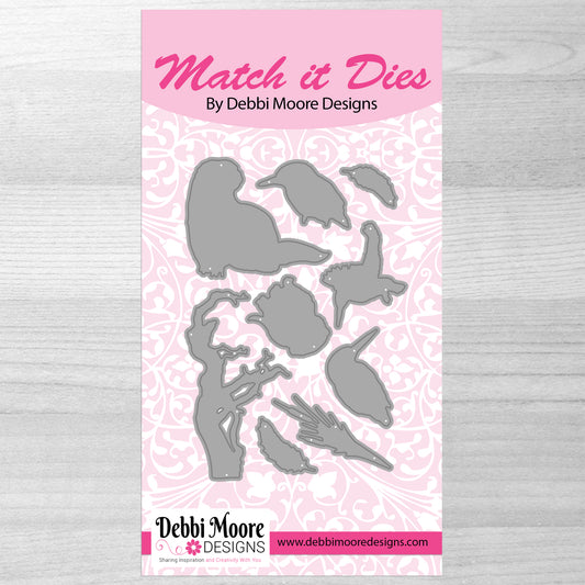 Debbi Moore Designs - Match It Riverbank Moments die Set with Forever Code