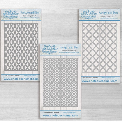 Debbi Moore Designs - Chateau Chomet Background Multibuy die Set with Forever Code