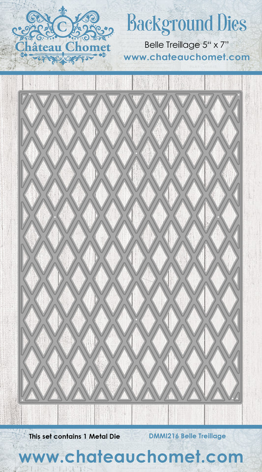 Debbi Moore Designs - Chateau Chomet Background Multibuy die Set with Forever Code