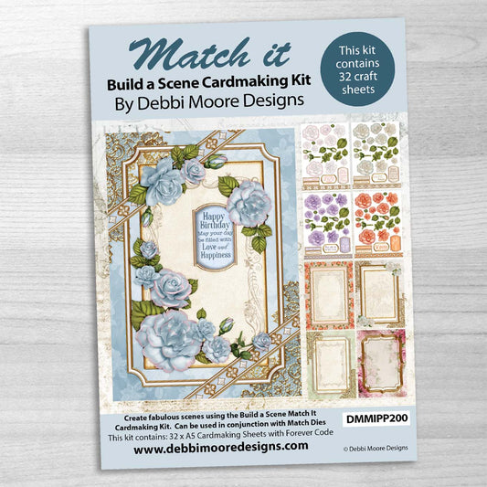 Debbi Moore Designs - Match It Chateau Rose Cardmaking Kit with Forever Code