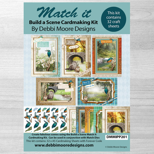 Debbi Moore Designs - Match It Riverbank Moments Cardmaking Kit with Forever Code
