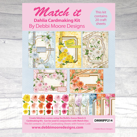 Debbi Moore Designs - Match It Dahlia Dreams Cardmaking Kit with Forever Code