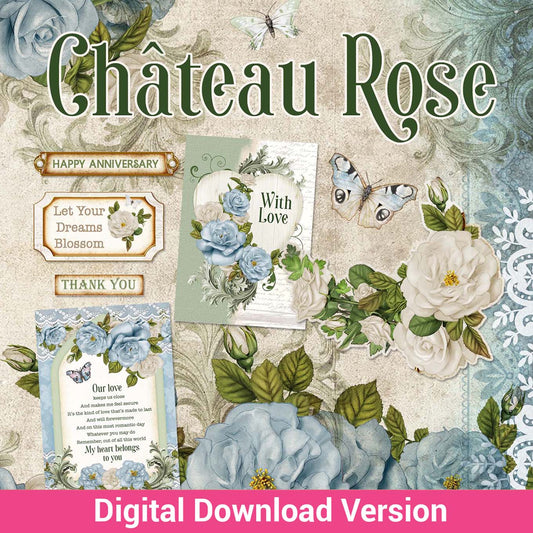 Debbi Moore Designs - Chateau Rose Digital Download - over 2000 printable elements