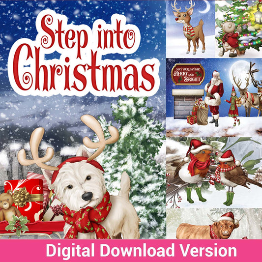 Debbi Moore Designs - Step Into Christmas Digital Download - over 1,500 printable elements