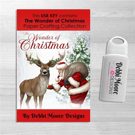 Debbi Moore Designs - The Wonder of Christmas USB Key over  1724 printable elements