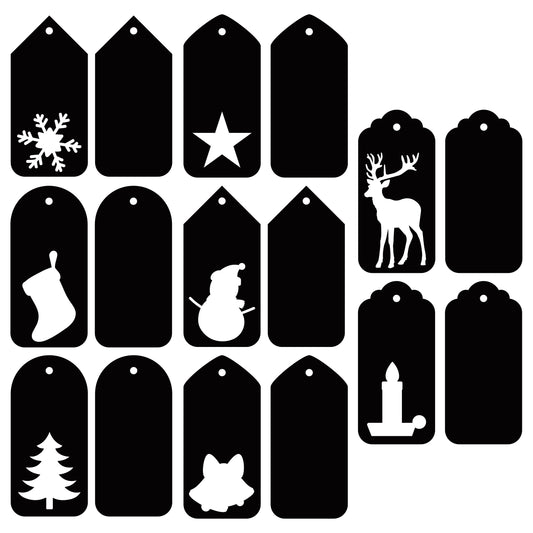 The Crafty Witches - Festive Toppers & Tags SVG Bundle