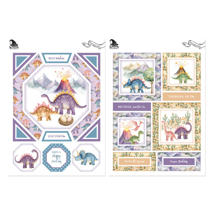 The Crafty Witches - Chinoiserie Chic, Dino-roar-some & Feline Florals Download Kits