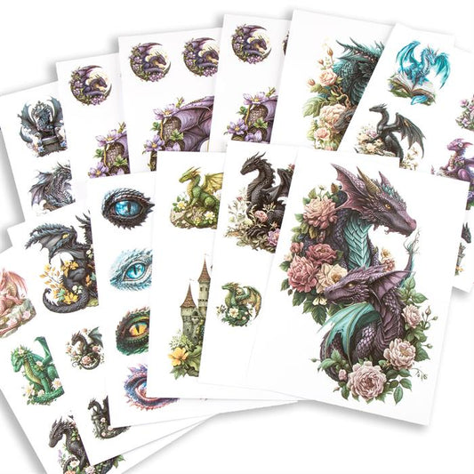Emlems - Dragon Papers Download 50x A4