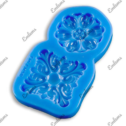 Emlems - Rosette Duo Mould