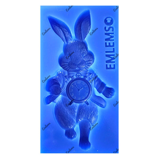 Emlems - White Rabbit Silicone Mould