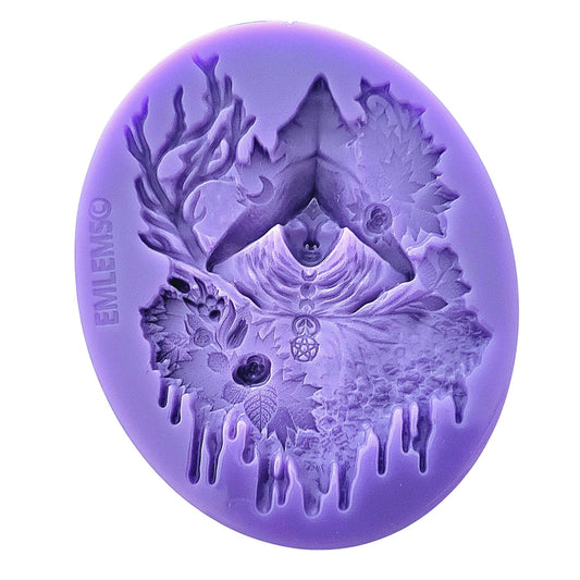Emlems - Dark Rose Witch Silicone Mould