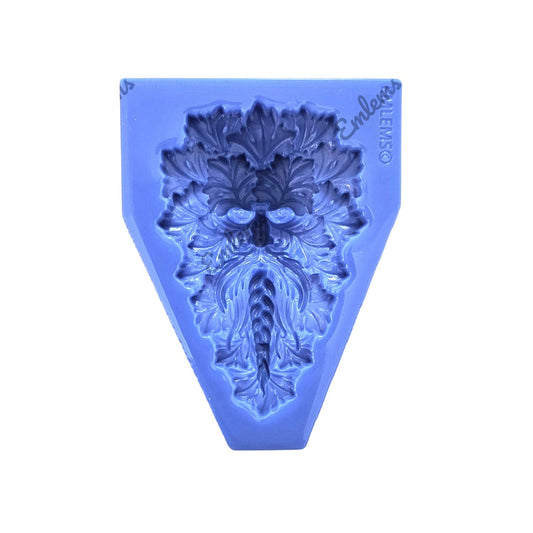 Emlems - Plaited Greenman Silicone Mould