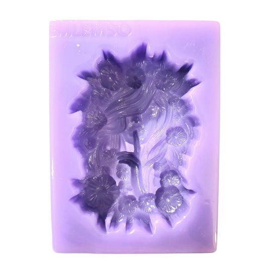 Emlems - Green Lady Shush Silicone Mould