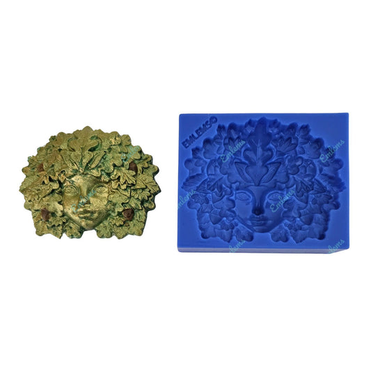Emlems - Green Child Acorns Silicone Mould