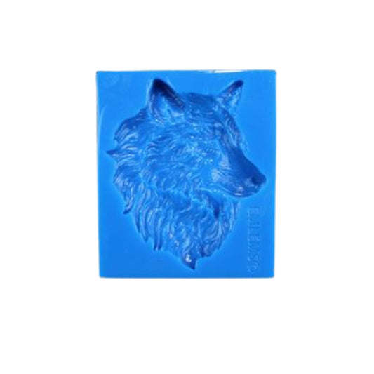 Emlems - Native American Wolf Face Silicone Mould