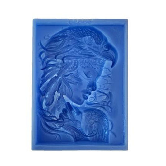 Emlems - Native American Eagle Warrior Silicone Mould