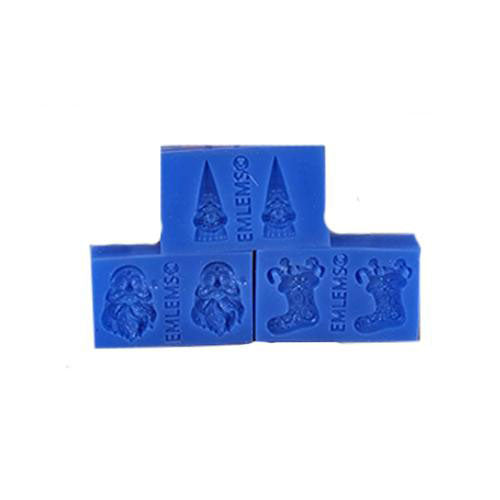 Emlems - Mini Trio Of Silicone Moulds