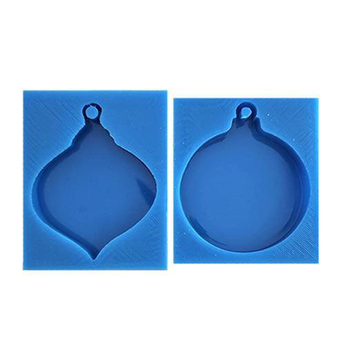 Emlems - Glass Hanging Bauble Duo Silicone Mould