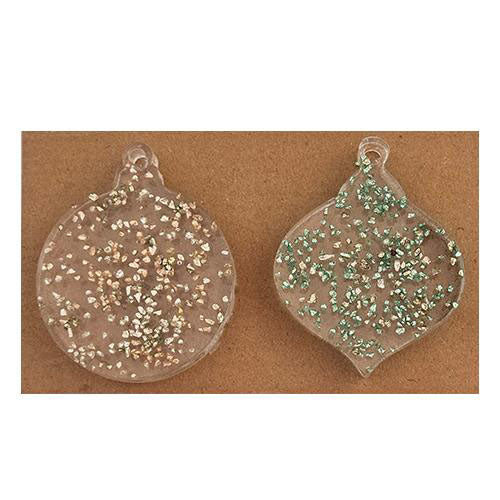 Emlems - Glass Hanging Bauble Duo Silicone Mould