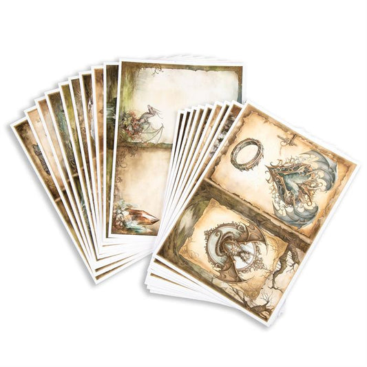 Emlems - Enchanted Dragons Papers Download 20x A4