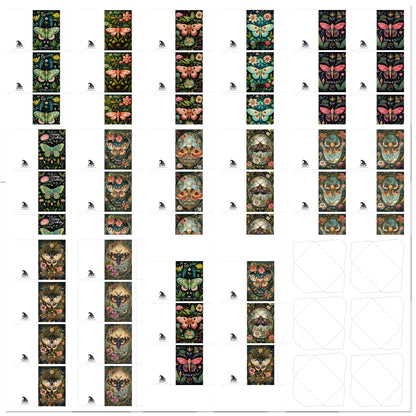 The Crafty Witches - Fluttery Fun Ready Made Cards Download Collection