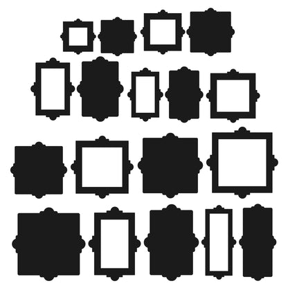 The Crafty Witches - Paper Charms Fabulous Frames SVG & PDF Files