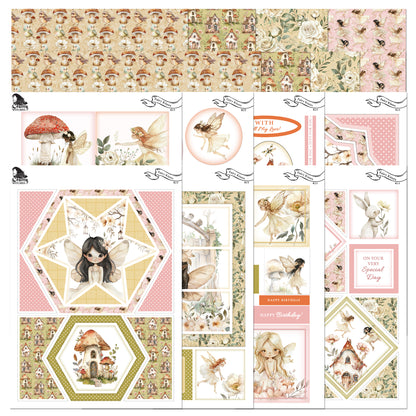 The Crafty Witches - Book of Spells Abracadabra Edition with Bonus Blooms Abound Download Kit