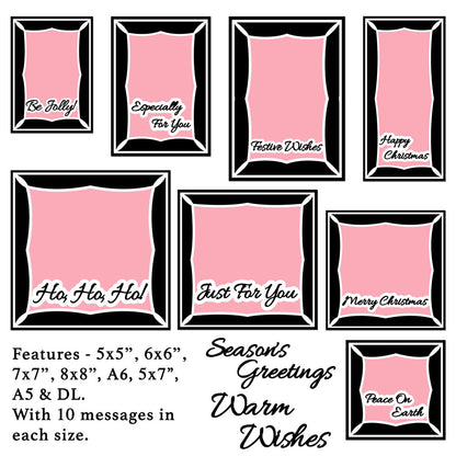 The Crafty Witches - Fantastical Festive Frames SVG Files