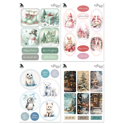The Crafty Witches - Festive Cards & Mini Kit SVG Bundle