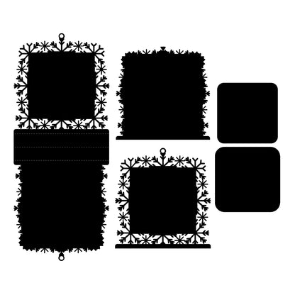 The Crafty Witches - Festive Cards & Mini Kit SVG Bundle